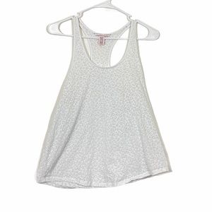 ❤️Victoria’s Secret white cheetah print tank top